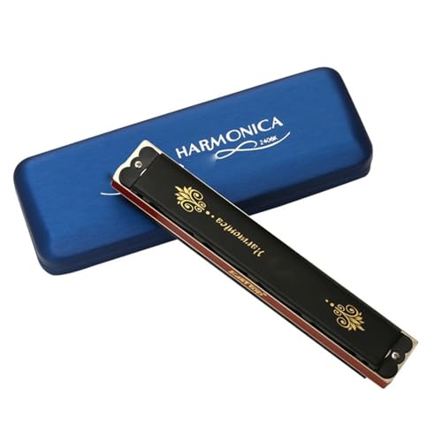 Professionelle Mundharmonika 24 Loch Polyphone Mundharmonika In C Tonart Professionelles Performance Instrument Professionelle Mundharmonika 24 Loch Polyphone Mundharmonika In C Tonart Professionelles Performance Instrument von XSQKUYN