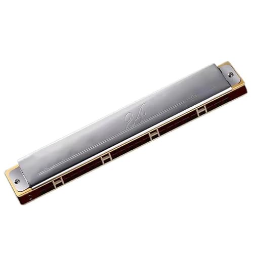 Professionelle Mundharmonika 24 Loch Vibrato Mundharmonika Professionelles C Stimminstrument Professionelle Mundharmonika 24 Loch Vibrato Mundharmonika Professionelles C Stimminstrument von XSQKUYN