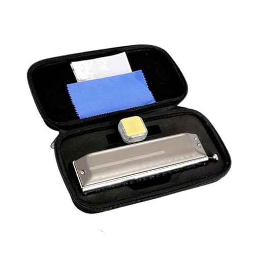 Professionelle Mundharmonika Chromatische Mundharmonika 16 Löcher 64 Tonart C Aluminiumkamm Professionelle Mundharmonika Chromatische Mundharmonika 16 Löcher 64 Tonart C Aluminiumkamm von XSQKUYN