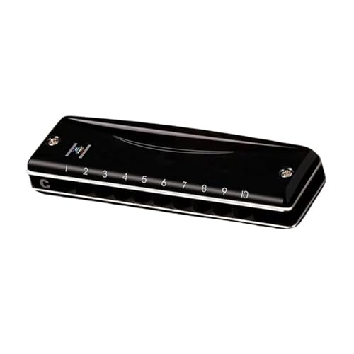 Professionelle Mundharmonika Diatonische Blues Mundharmonika Tonart C 10 Löcher Hartschalen Tragekoffer Professionelle Mundharmonika Diatonische Blues Mundharmonika Tonart C 10 Löcher Hartschalen Tragekoffer von XSQKUYN