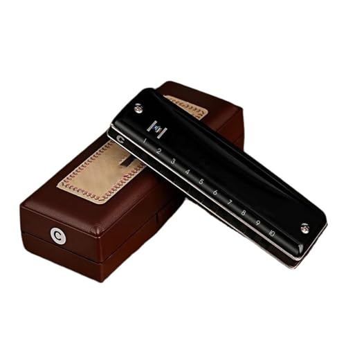 Professionelle Mundharmonika Klassische Diatonische Blues Mundharmonika Für Anfänger Und Erwachsene Tonart C 10 Löcher Professionelle Mundharmonika Klassische Diatonische Blues Mundharmonika Für Anfänger Und Erwachsene Tonart C 10 Löcher von XSQKUYN