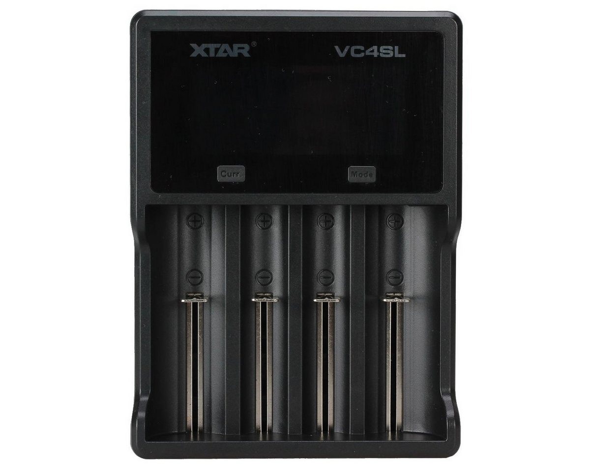 XTAR VC4SL QC3.0 Ladegerät für Li-Ion & NiMh Akkus Batterie-Ladegerät von XTAR