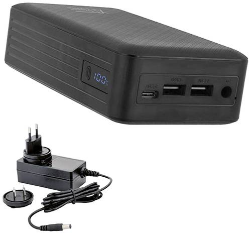 XTPower XT-27000 DC AO PA Powerbank 26800 mAh Li-Ion USB, USB-C®, DC-Buchse 3.5mm Schwarz von XTPower