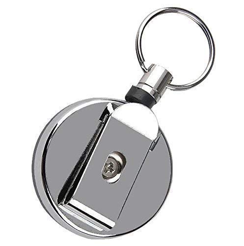 Schlüsseljojo mit Gürtelclip für Schlüssel und Ausweise/ausziehbar, reißfest & vielseitig/starker Federzug von XTRAFAST