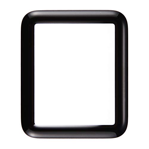 XTRAFAST Displayglas Frontglas Ersatzglas für Apple Watch Serie 1/2 / 3 Reparatur Schwarz 42mm von XTRAFAST