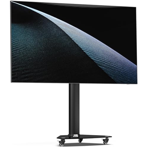 XTRARM Proton 100 mobiler TV Ständer, TV ca. 32-75 Zoll / 40 kg, viele VESA-Größen, Variable Höhe bis ca. 135 cm, Schwarz, TV-Standfuss XTRARM Proton 100 mobiler TV Ständer, TV ca. 32-75 Zoll / 40 kg, viele VESA-Größen, Variable Höhe bis ca. 135 cm, Schwarz, TV-Standfuss von XTRARM