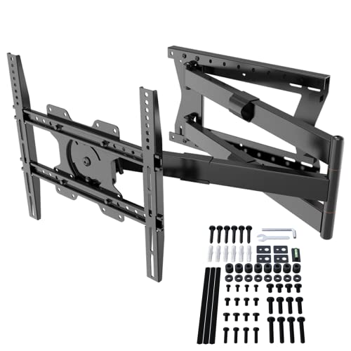 XTRARM TiTon 120 cm Wandabstand, TV Wandhalterung, Langer Schwenkarm, neigen, schwenken, rotieren, ausziehen, TV ca. 32-75 Zoll bis 40 kg, bis VESA 400x400mm, TV-Halterung von XTRARM