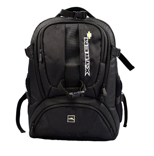 Dynamik Shuttel L von XTREM+ XTREMPLUS - Premium Fotorucksack Kamerarucksack mit Zugriff über das Rückenteil und Diebstahl Schutz (H:50cm, B:36cm, T:24cm, Gewicht 1,9kg) von XTREMplus