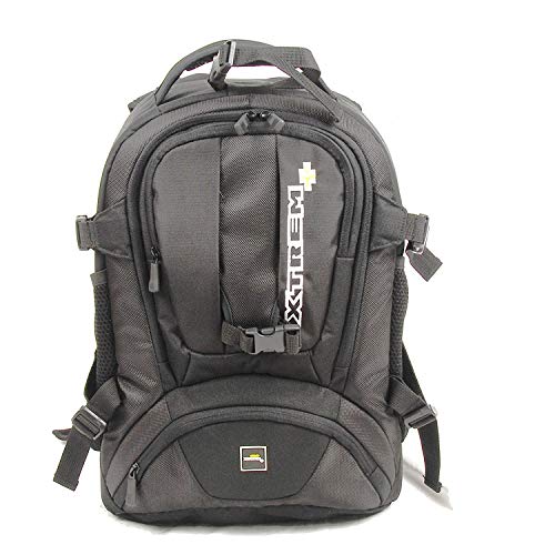 Dynamik Shuttle M - XTREM+ XTREMplus Premium Fotorucksack Kamerarucksack mit Zugriff über das Rückenteil "ohne Absetzten" und "Diebstahl Schutz" ( H:44cm B:30cm T:24cm Gewicht: 1,75 kg ) von XTREMplus