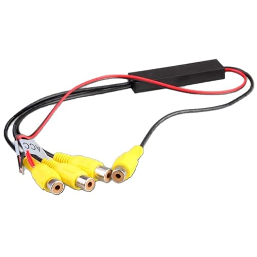 XTRONS 1 bis 3 Kanäle Möglichkeiten Video Signal Verstärker Booster Splitter Kabel Verteilung 1 to 3 Channels RCA Video Signal Booster/Splitter XTRONS 1 bis 3 Kanäle Möglichkeiten Video Signal Verstärker Booster Splitter Kabel Verteilung 1 to 3 Channels RCA Video Signal Booster/Splitter von XTRONS