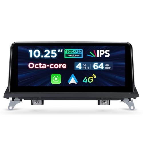 XTRONS 10.25 Zoll IPS-Bildschirm Android 14 Autoradio Octa Core 4+64GB Eingebautes 4G LTE WiFi GPS Bluetooth Car Play Optional DAB DVR OBD TPMS Für BMW X5 E70 X6 E71 CCC System XTRONS 10.25 Zoll IPS-Bildschirm Android 14 Autoradio Octa Core 4+64GB Eingebautes 4G LTE WiFi GPS Bluetooth Car Play Optional DAB DVR OBD TPMS Für BMW X5 E70 X6 E71 CCC System von XTRONS