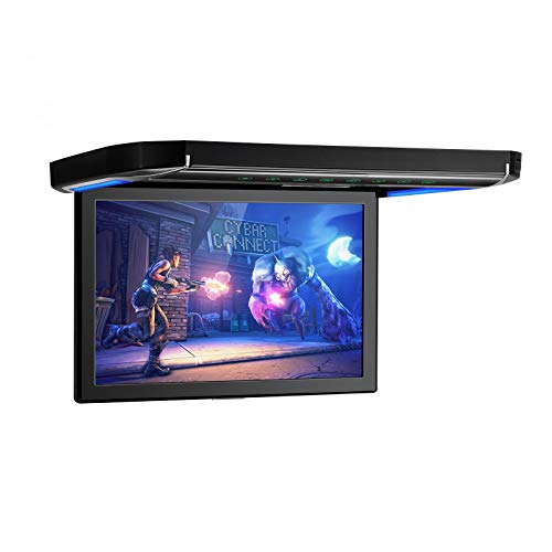 XTRONS 12,1“ Digital TFT 16:9 Bildschirm für Auto Bus Auto Overhead Player Auto Monitor mit HDMI Port Automosphäre LED Licht Windows CE für Urlaub von XTRONS