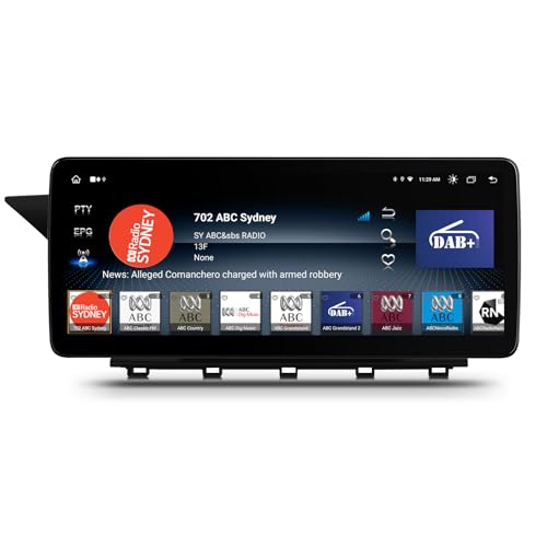 XTRONS 12,3 Zoll Android 13 Autoradio Octa Core 4GB 64GB Multimedia-Player Eingebautes 4G Car Play GPS Bluetooth WLAN USB Optional DAB OBD AHD-Kamera für Mercedes Benz GLK-Klasse X204 NTG 4.0 System von XTRONS
