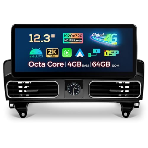 XTRONS 12,3 Zoll Android 14 Autoradio Octa Core 4GB 64GB Multimedia Player Integriertes 4G Car Play GPS Bluetooth WLAN USB Optionale DAB OBD AHD-Kamera für Mercedes Benz ML-Klasse W166 NTG 4.5 4.7 XTRONS 12,3 Zoll Android 14 Autoradio Octa Core 4GB 64GB Multimedia Player Integriertes 4G Car Play GPS Bluetooth WLAN USB Optionale DAB OBD AHD-Kamera für Mercedes Benz ML-Klasse W166 NTG 4.5 4.7 von XTRONS