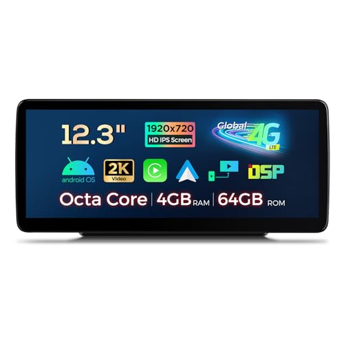 XTRONS 12,3 Zoll Android 14 Autoradio Octa Core 4GB 64GB Multimedia Player Integriertes 4G Car Play GPS Bluetooth WLAN USB Optionale DAB OBD AHD-Kamera für Mercedes Benz C-Klasse W205 NTG 5.0 5.1 5.2 XTRONS 12,3 Zoll Android 14 Autoradio Octa Core 4GB 64GB Multimedia Player Integriertes 4G Car Play GPS Bluetooth WLAN USB Optionale DAB OBD AHD-Kamera für Mercedes Benz C-Klasse W205 NTG 5.0 5.1 5.2 von XTRONS