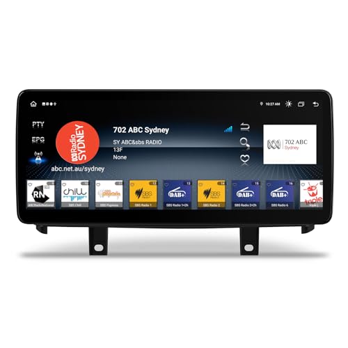 XTRONS 12.3'' HD IPS Android 13 Autoradio Octa Core 4+64 4G LTE Car Play Android Auto Bluetooth GPS WLAN Optional DAB OBD DVR AHD Kamera Für BMW X5 F15 X6 F16 NBT EVO System von XTRONS