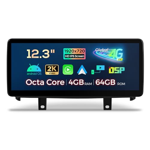 XTRONS 12.3'' HD IPS Android 14 Autoradio Octa Core 4GB 64GB 4G LTE Car Play Android Auto Bluetooth GPS WLAN Optional DAB OBD DVR AHD Kamera Für BMW X5 F15 X6 F16 NBT ID4 System XTRONS 12.3'' HD IPS Android 14 Autoradio Octa Core 4GB 64GB 4G LTE Car Play Android Auto Bluetooth GPS WLAN Optional DAB OBD DVR AHD Kamera Für BMW X5 F15 X6 F16 NBT ID4 System von XTRONS