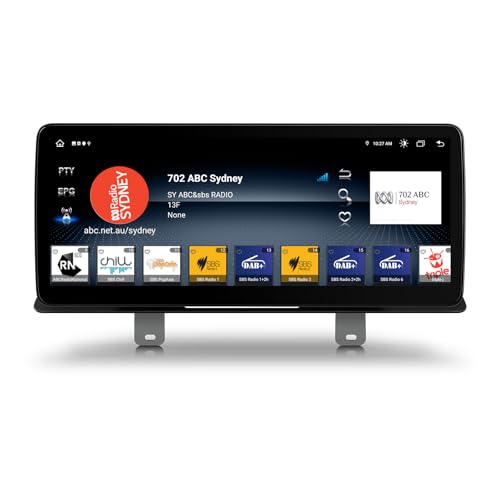 XTRONS 12.3'' HD IPS Android 14 Autoradio Octa Core 4GB 64GB 4G LTE Car Play Android Auto Bluetooth GPS WLAN Optional DAB OBD DVR AHD Kamera Für BMW 5er G30 G31 (Ab 2018) EVO ID5 ID6 System von XTRONS