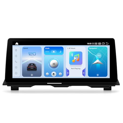XTRONS 12.3'' Android 14 Autoradio Multimedia Player Qualcomm Octa Core 8+128GB 4G LTE WIFI Car Play Android Auto Bluetooth GPS Optional DVR DAB OBD TPMS Für BMW 5er F10/F11 (2013-2016) NBT ID4 System von XTRONS