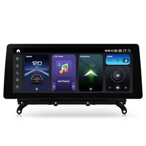 XTRONS 12.3 Zoll Android 14 Autoradio Multimedia Player Qualcomm Octa Core 8GB 128GB 4G LTE WiFi Car Play Android Auto Bluetooth GPS Optional DVR DAB OBD TPMS Für BMW X3 F25(2011-2013) CIC System von XTRONS