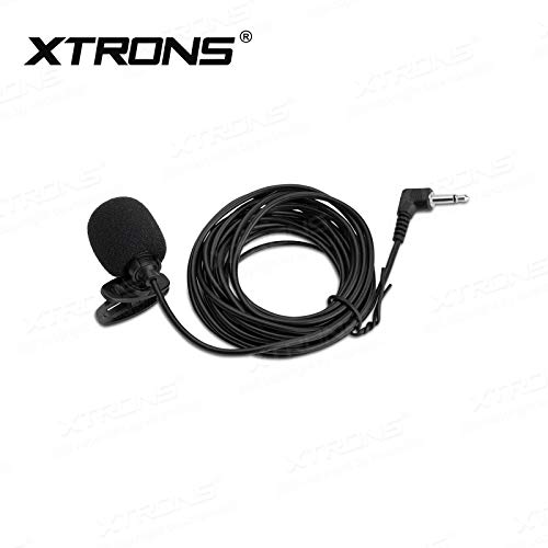 XTRONS 3 Meter Mikrofon für Autoradio Handy PC Auto DVD Multimedia Player Geräte Hands-Free Handfrei Anruf Plug & Play von XTRONS
