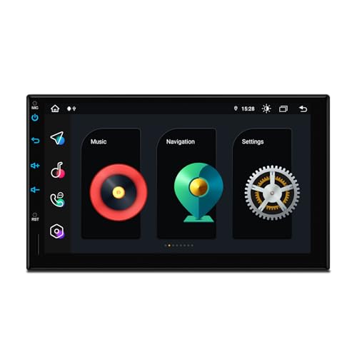 XTRONS 7 Zoll Android 13 Octa Core 4GB 64GB Autoradio Multimedia Player Eingebauter 4G/CarAutoPlay/Android Auto/DSP Unterstützung GPS Pip Bluetooth 5.0 2 Din Universal von XTRONS