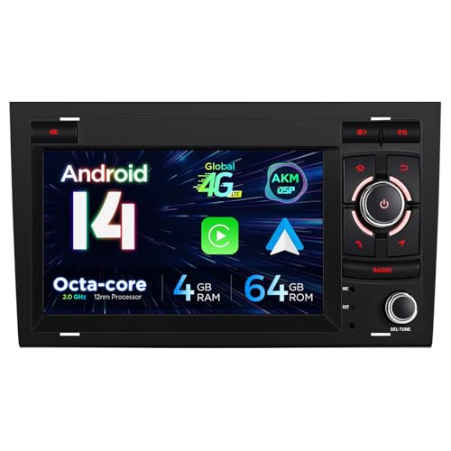 XTRONS 7 Zoll IPS Android 14 Autoradio Octa Core 4GB 64GB Eingebauter 4G Car Play Android Auto AKM DSP WiFi Bluetooth GPS USB Optional DAB OBD DVR TPMS für Audi A4 S4 RS4 SEAT Exeo XTRONS 7 Zoll IPS Android 14 Autoradio Octa Core 4GB 64GB Eingebauter 4G Car Play Android Auto AKM DSP WiFi Bluetooth GPS USB Optional DAB OBD DVR TPMS für Audi A4 S4 RS4 SEAT Exeo von XTRONS