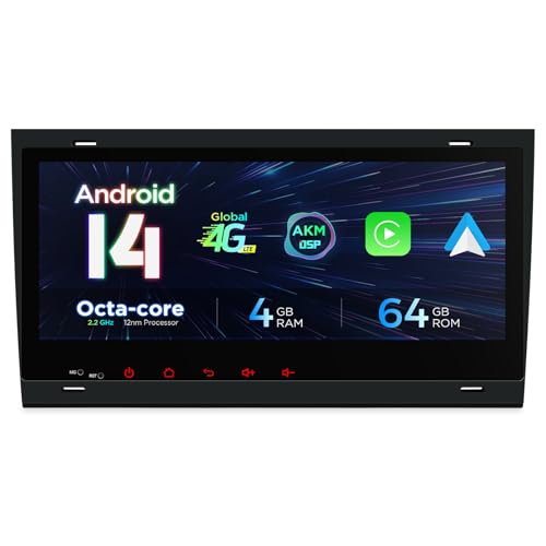 XTRONS 8.8 Zoll IPS Android 14 Autoradio Multimedia Player Octa Core 4+64GB für Audi A4 S4 RS4 Eingebautes 4G LTE Gyroskop-Sensoren Car Play AKM DSP GPS Bluetooth WiFi Optional DAB OBD TPMS DVR XTRONS 8.8 Zoll IPS Android 14 Autoradio Multimedia Player Octa Core 4+64GB für Audi A4 S4 RS4 Eingebautes 4G LTE Gyroskop-Sensoren Car Play AKM DSP GPS Bluetooth WiFi Optional DAB OBD TPMS DVR von XTRONS