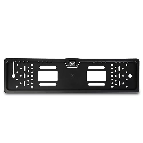 XTRONS Auto Rückkamera Rückfahrsystem Einparkhilfe Rückfahrkamera PAL-TV-System / 420 TV-Linien/Verbindung RCA / 4 Pin Din/Verbindung mit dem Nummernschild License Plate von XTRONS