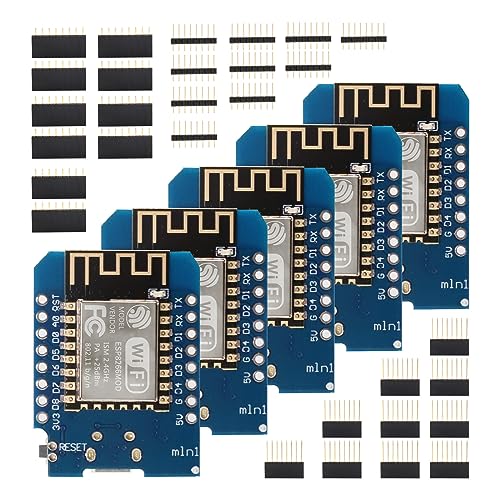 D1 ESP8266 Mini Board,5 Stücke Wemos d-1 Mini Node-Mcu Lua WiFi Basiert ESP8266 Wireless Entwicklungsboard Mini D1 von XTVTX