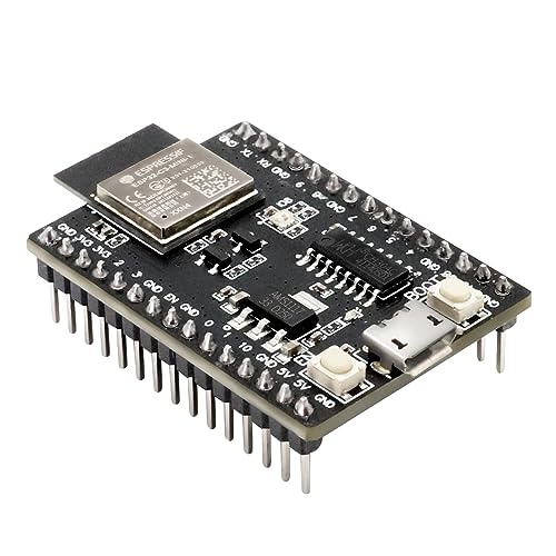 ESP32-C3 ESP32-C3-DevKitM-1 Entwicklungsboard ESP32-C3 Kernboard 4MB SPI-Flash konfigurieren mit ESP32-C3-MINI-1 Modul WiFi Bluetooth 5.0 Modul von XTVTX