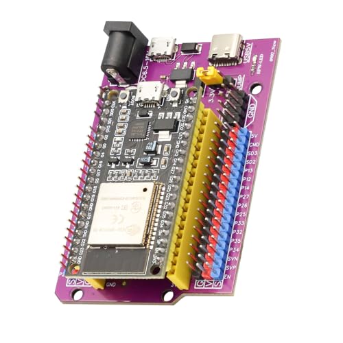 ESP32S ESP32 Entwicklungsboard 2.4GHz Dual-Mode WiFi+ Bluetooth Dual Cores Mikrocontroller Prozessor, mit Zwei Breakout Boards von XTVTX