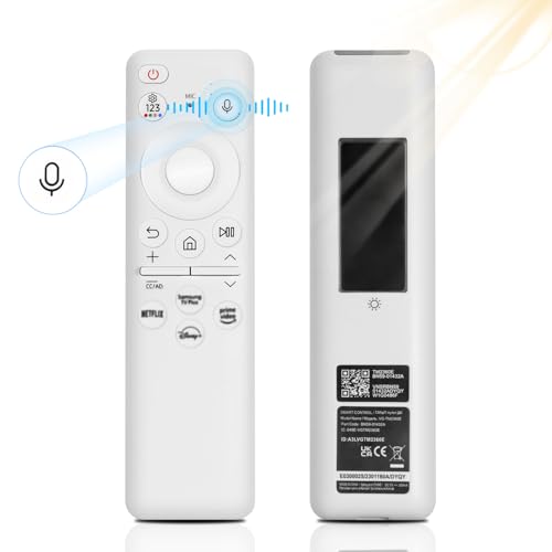Ersatz Fernbedienung für Samsung,BN59-01432A Solar Charging Sprachfernbedienung für Sam-sung Smart TV,Universal Fernbedienungen für Sam-sung TVs Kompatibel mit Samsung 2021-2023 Neo LED Smart 4K HD TV Ersatz Fernbedienung für Samsung,BN59-01432A Solar Charging Sprachfernbedienung für Sam-sung Smart TV,Universal Fernbedienungen für Sam-sung TVs Kompatibel mit Samsung 2021-2023 Neo LED Smart 4K HD TV von XTVTX