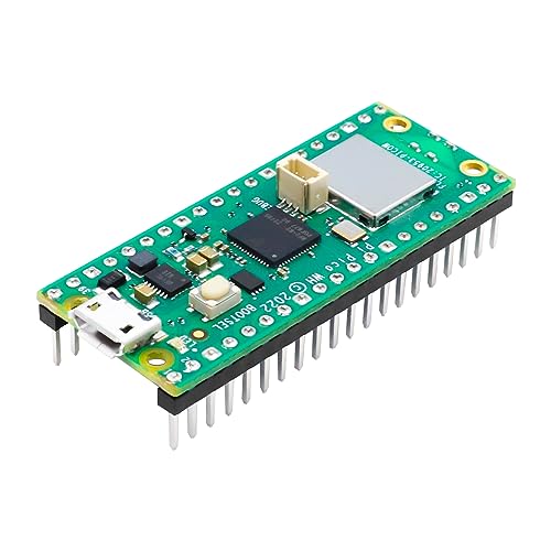 Pi Pico W Raspberry-Pi-Pico W Board mit WiFi,RP2040 Mikrocontroller-Board mit vorgelöteter Header, Unterstützung 2.4/5 GHZ Dual-Core Arm Prozessor für IoT-Projekte von XTVTX
