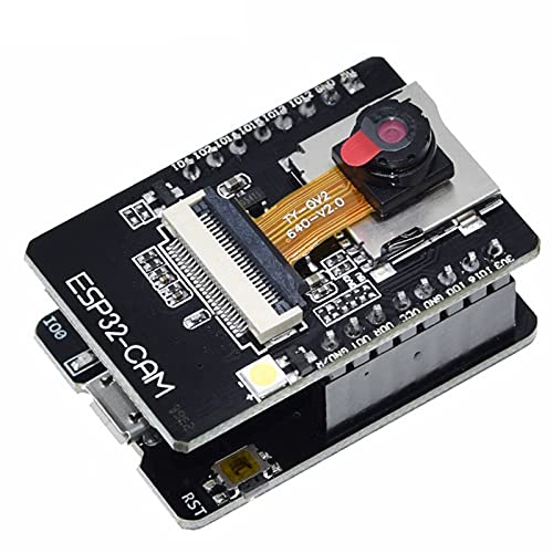 XTVTX ESP32-CAM WiFi Bluetooth Board ESP32-CAM-MB Micro USB auf Serial Port mit OV2640 2MP Kameramodul Dual Mode kompatibel mit Arduino XTVTX ESP32-CAM WiFi Bluetooth Board ESP32-CAM-MB Micro USB auf Serial Port mit OV2640 2MP Kameramodul Dual Mode kompatibel mit Arduino von XTVTX