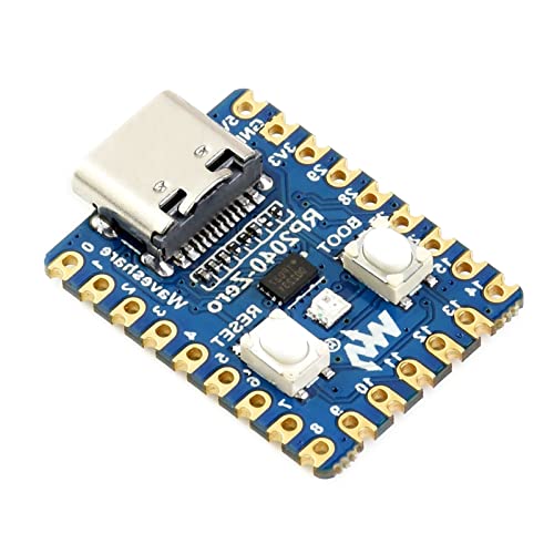 XTVTX RP2040-Zero Mini Development Board Pico-Like MCU Entwicklungs Board Basierend High-Performance Pico-Like MCU Board USB-C Connector für SMD Anwendungen von XTVTX