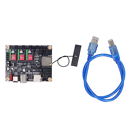 Lasergravurmaschine-Motherboard Makerbase MKS DLC V2.1 -Bit-Steuerplatine, Offline-ESP-WLAN-Controller für CNC-Graviermaschine (Mainboard) von XTevu