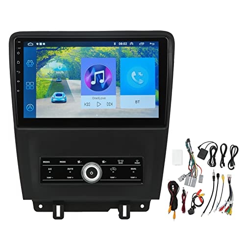 XTevu 10-Zoll-Touchscreen-Autoradio für Andr0id 11, GPS-Navigation Wireless Carp1ay mit AHD-Rückfahrkamera-Ersatz für F0rd Musstang 2010–2014 von XTevu