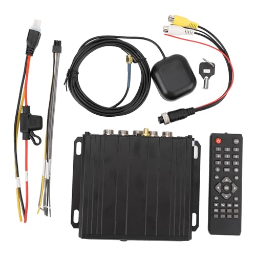 XTevu-Videosp Litter, Kamera-Kontroll Box, 4-Kanal-Parkvideosystem für LKW-Bus Boot, 1080P GPS-Fahr wiedergabe Einheit (128G) von XTevu