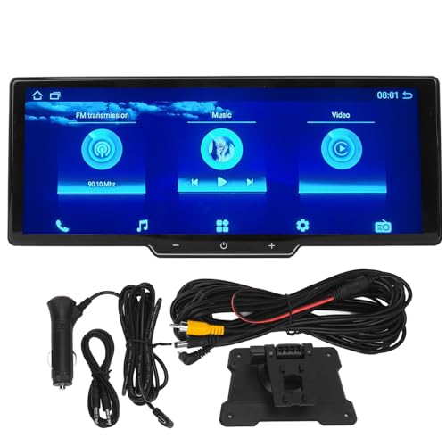 Xtevu Car Stereo, 10.26in Touchscreen Carplay Android Auto DVR Navigation Radio Wireless Display (2+32G) von XTevu