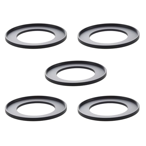 5Stück 49mm Bis 72mm Kamerafilterobjektiv Step-Up-Adapterring von XUJIAN