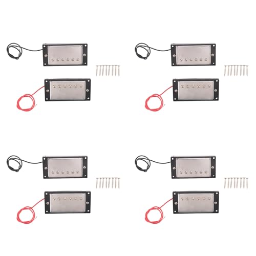 8X Humbucker Doppel Spulen Tonabnemer Hals und Steg Kompatibel mit LP Stil Elektrisch Gitarre für Gitarren Teile Set von XUJIAN