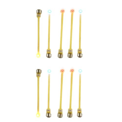 XUJIAN FPC Kabellose Stromversorgung Induktionsempfang LED-Licht Dekorative Lampe Drahtlose Übertragung Senderspule Spielzeug 10er-Pack von XUJIAN