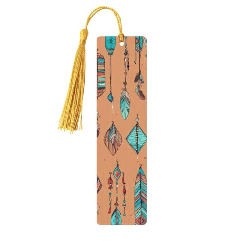 Buntes handgezeichnetes Feder-Druck, doppelseitig bedrucktes Holz-Lesezeichen für Herren und Damen, Lesezeichen, Zubehör, Buchliebhaber Buntes handgezeichnetes Feder-Druck, doppelseitig bedrucktes Holz-Lesezeichen für Herren und Damen, Lesezeichen, Zubehör, Buchliebhaber von XULLZH
