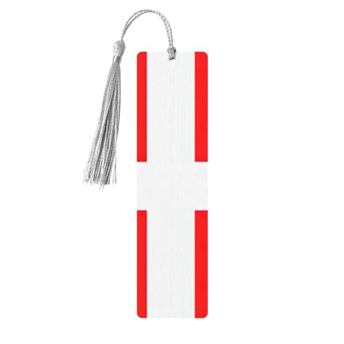 Dänemark dänische Flagge, doppelseitig, bedrucktes Holz-Lesezeichen für Herren und Damen, Lesezeichen, Zubehör, Buchliebhaber Dänemark dänische Flagge, doppelseitig, bedrucktes Holz-Lesezeichen für Herren und Damen, Lesezeichen, Zubehör, Buchliebhaber von XULLZH