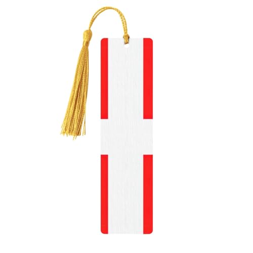 Dänemark dänische Flagge, doppelseitig, bedrucktes Holz-Lesezeichen für Herren und Damen, Lesezeichen, Zubehör, Buchliebhaber Dänemark dänische Flagge, doppelseitig, bedrucktes Holz-Lesezeichen für Herren und Damen, Lesezeichen, Zubehör, Buchliebhaber von XULLZH