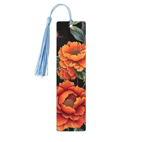 Doppelseitiges bedrucktes Holz-Lesezeichen mit Blumen- und Vogeldruck, für Herren und Damen, Lesezeichen, Zubehör, Buchliebhaber Doppelseitiges bedrucktes Holz-Lesezeichen mit Blumen- und Vogeldruck, für Herren und Damen, Lesezeichen, Zubehör, Buchliebhaber von XULLZH