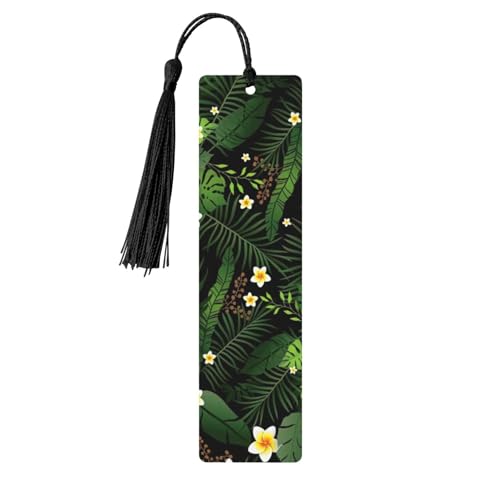 Doppelseitiges bedrucktes Holz-Lesezeichen mit Hawaii-Druck, für Herren und Damen, Lesezeichen, Zubehör, Buchliebhaber Doppelseitiges bedrucktes Holz-Lesezeichen mit Hawaii-Druck, für Herren und Damen, Lesezeichen, Zubehör, Buchliebhaber von XULLZH
