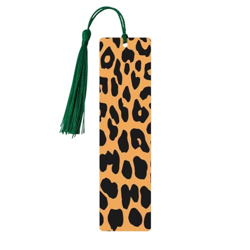 Giraffen-Druck, doppelseitig, bedrucktes Holz-Lesezeichen für Herren und Damen, Lesezeichen, Zubehör, Buchliebhaber Giraffen-Druck, doppelseitig, bedrucktes Holz-Lesezeichen für Herren und Damen, Lesezeichen, Zubehör, Buchliebhaber von XULLZH