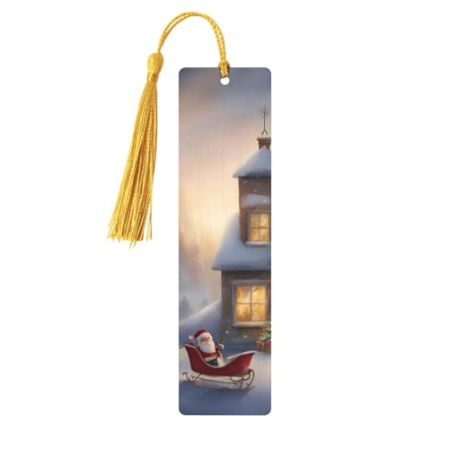 Lesezeichen mit Aufschrift "Merry Christmas", doppelseitig, bedruckt, für Herren und Damen, Lesezeichen, Zubehör, Buchliebhaber Lesezeichen mit Aufschrift "Merry Christmas", doppelseitig, bedruckt, für Herren und Damen, Lesezeichen, Zubehör, Buchliebhaber von XULLZH